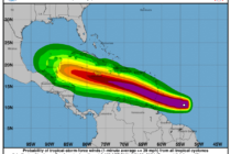 L’ouragan Béryl en catégorie 4 s’approche de la Barbade et Saint-Vincent-et-les-Grenadines